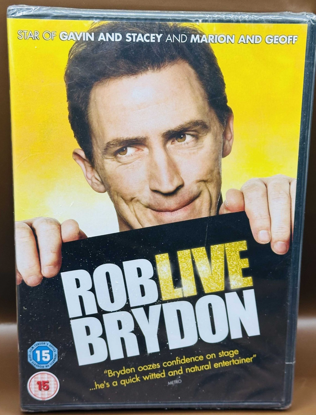 Rob Brydon Live DVD (New and Sealed)