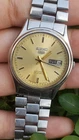 Vintage Seiko 5 Automatic 21 jewels Stainless Steel Men Wristwatch made in Japan