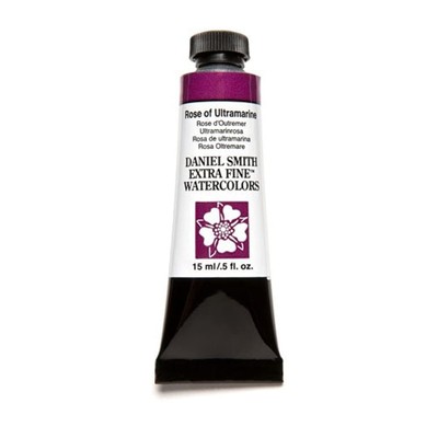 DANIEL SMITH 284600101 Extra Fine Watercolor 15ml Paint Tube, Rose of