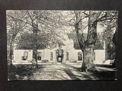 The Groot Constantia Homestead Südafrika Vintage Postkarte P25