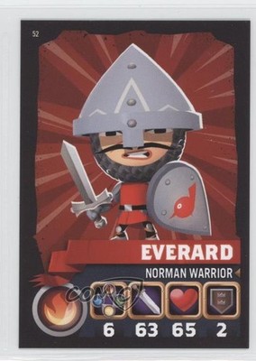 2015 Topps World of Warriors Trading Card Game Everard #52 1i3