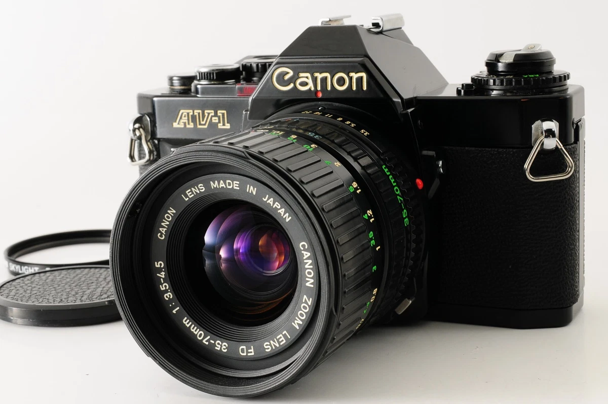 Las mejores ofertas en Cámaras de película Canon AV-1 | eBay