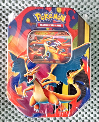 Pokémon Sammelkartenspiel - Tin-Box Mega-Glurak Y-ex (Mega Entwicklungen) - Neu