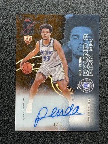 2025 Topps Signature Noah Penda Base (RAW)
