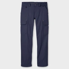 Big Discount! Men's Du.luthFlex Fire Hose Relaxed Fit Cargo Work Pants, Navy