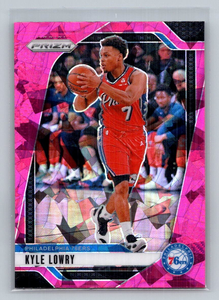 2024-25 Panini Prizm #210 Kyle Lowry Prizms Pink Ice