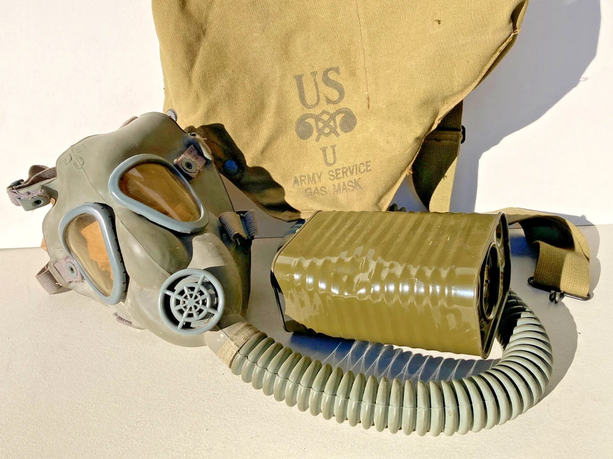 防毒面具包原二战美国野战装备及设备| eBay