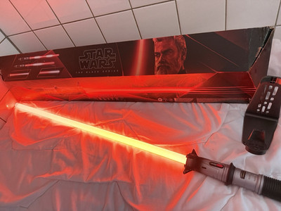 Star Wars Black Series Force FX Elite Lichtschwert rote Klinge
