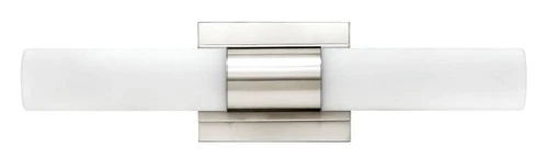 Hinkley Portia 19" Wide LED Polished Nickel Bath Light - Picture 2 of 8