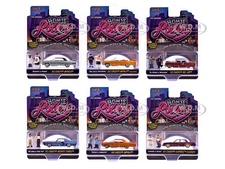 HOMIE ROLLERZ 2025 SERIES 1 SET OF 6 CARS W/FIGURES 1/64 GREENLIGHT & DGA 204871