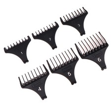 6Pcs/set For T9 1.5/3/4.5/6/9/12 Mm Professional Hair Trimmer Limit Comb