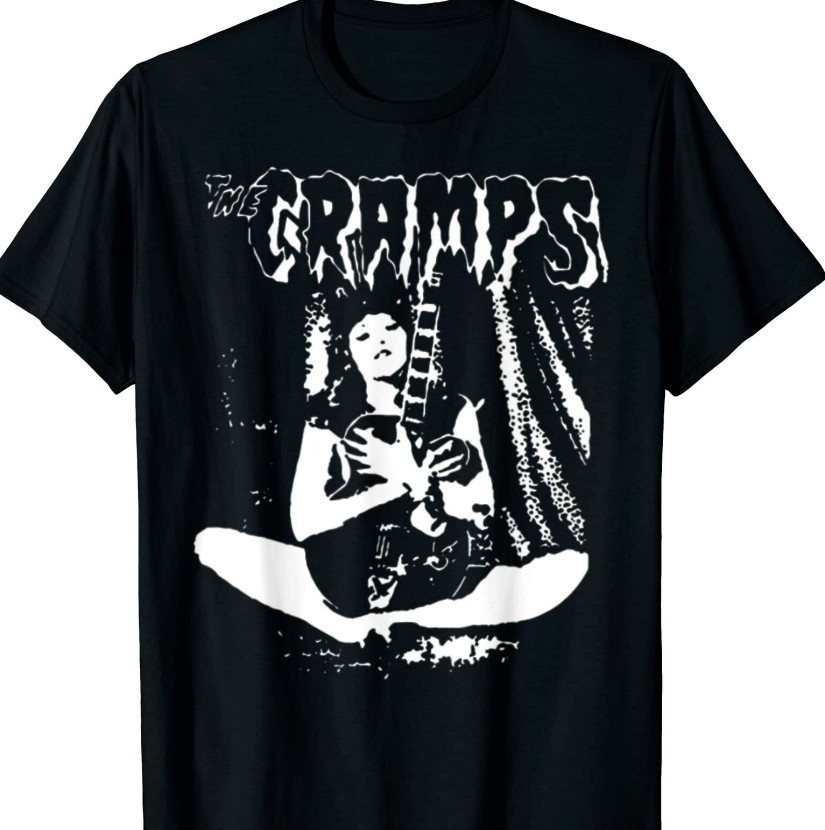 The Cramps Band Men T-shirt Black Cotton All Sizes S to 5XL 77