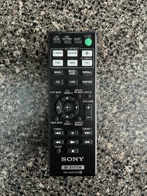 Remote Control For Sony RM-AMU199 MHC-GPX555 Mini Hi-Fi Music Home Audio system