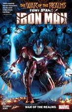 TONY STARK: IRON MAN VOL. 3 - WAR OF THE REALMS by Simone