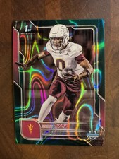 2025 Jordyn Tyson Bowman 1st Teal Lava Non Auto