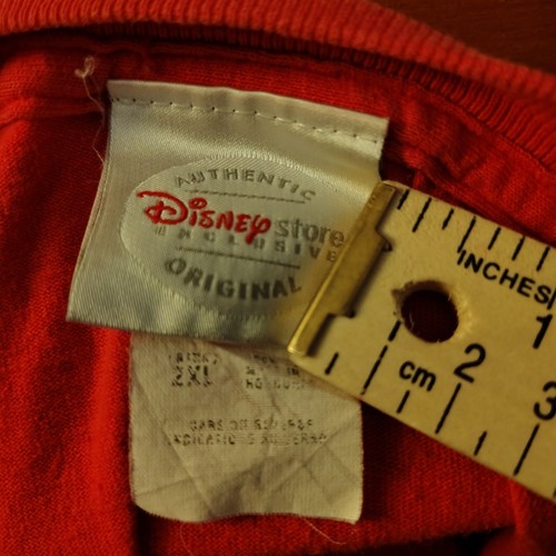 Vintage Y2K Disney Die Unglaublichen T-Shirt Gr. XXL Rot Film Promo Grafik - Bild 3 von 6