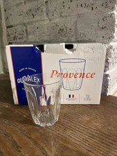 Duralex Provence Tumbler Glasses Set of 6 Clear Glass 13cl 4.58oz Made in France