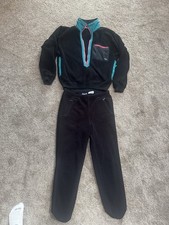 VTG 1980s Patagonia Made In USA Fleece Set Women Size 10 Half Zip, Size 12 Pant