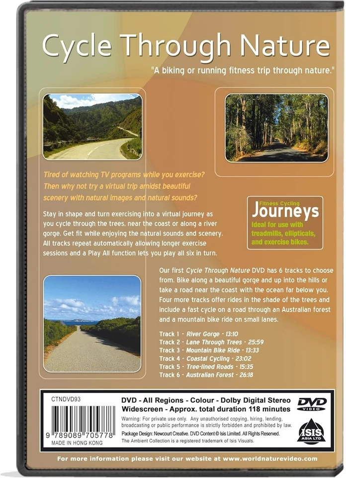 The Ambient Collection. Fitness Journey: Cycle Through Nature DVD - Image 2 of 4