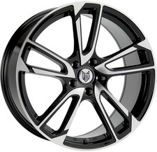 Alloy Wheels 19" Fox MBZ Black Polished Face For Cadillac XT4 18-24