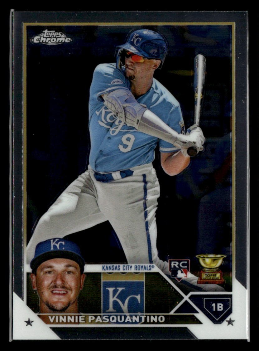 2023 Topps Chrome BASE Vinnie Pasquantino RC Kansas City Royals #119