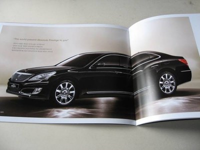 Cash On Delivery  Ailable Korea Hyundai Equus Vl500 Limousine Book Catalog Novel