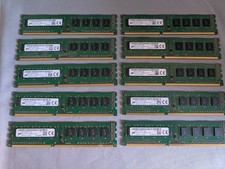 Micron 4GB Ram Lot Of 10 PC3-12800u-11-13-A1