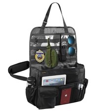 Car Front Seat Organizer for Law Enforcement   Portable Passenger Seat Storag...