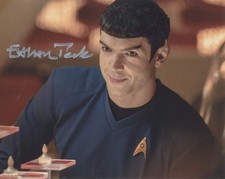 ETHAN PECK as Spock - Star Trek: Strange New Worlds GENUINE SIGNED AUTOGRAPH