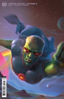 JUSTICE LEAGUE LAST RIDE #4 VARIANT CVR B TIAGO DA SILVA CARD STOCK VARIANT DC C