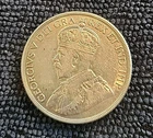1936 Canada Dollar Silver Coin Georgivs V  Dei Gra Coin