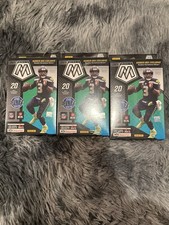 LOT OF 3 - 2021 Panini Mosaic NFL Football Hanger Box Sealed 20 Cards Lawrence