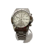 SEIKO Quartz Wristwatch/Analog/Stainless/WHT/SLV/7T92 0DW0//
