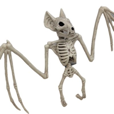 Halloween Skeleton Prop Party Decoration Scary Bat Skeleton Figure
