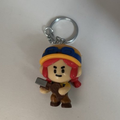 BRAWL STARS Mini 1.5'' Keychain Figurine - Jessie - Great Condition