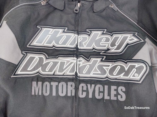 Harley Davidson Switchback 4 in 1 Jacket Men's size 2XL Riding Embroidered Heavy - Picture 2 of 20