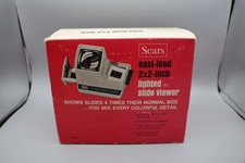 Sears Easi-Load 2x2-inch Lighted Slide Viewer Not Tested - NO CORD- Dut's Deals