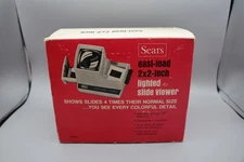 Sears Easi-Load 2x2-inch Lighted Slide Viewer (Not Tested)- NO CORD- Dut's Deals