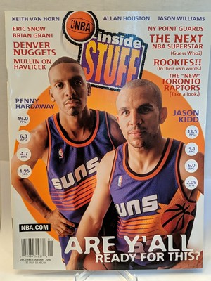 2000 NBA Inside Stuff Magazine Dec/Jan Penny Hardaway, Jason Kidd