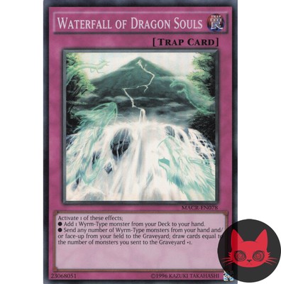 Yugioh Wasserfall der Drachenseelen MACR-DE078 Super Rare NM
