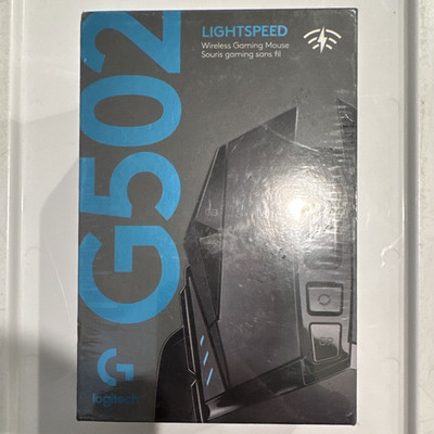 Logitech G502 Lightspeed Wireless Gaming Mouse, 16000 DPI, 11 Buttons, Black