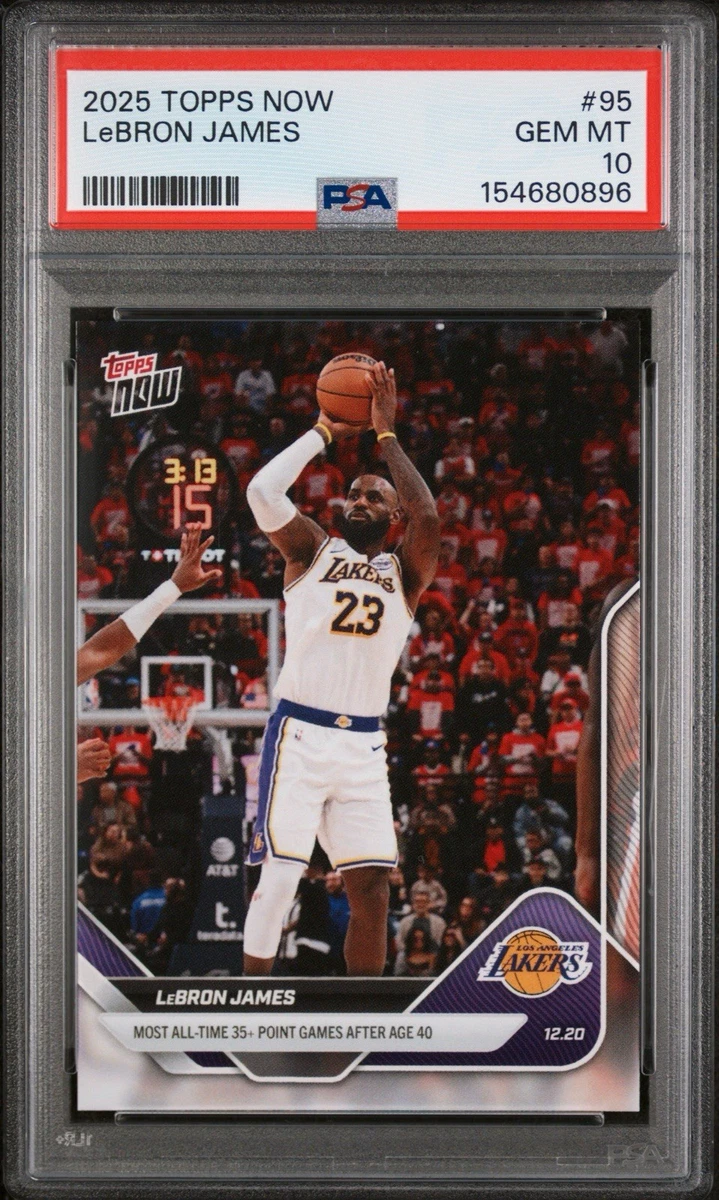 LeBron James Professional Sports Authenticator (PSA) Basketball