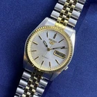 RARE Seiko President SNXJ90 Automatic 7009-3110 White Dial American Psycho Watch