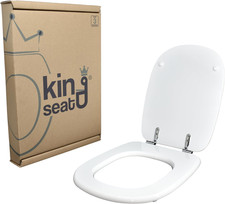 MDF Water Cover, Ideal Standard Thesis Series, White with Brass Zippers