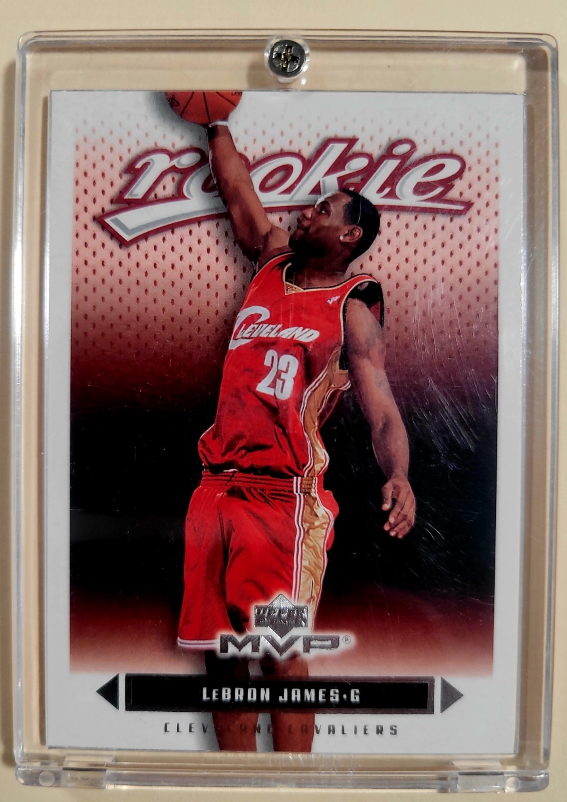 2003 Upper Deck MVP #201 LEBRON JAMES RC Silver Card MINT!!!!!