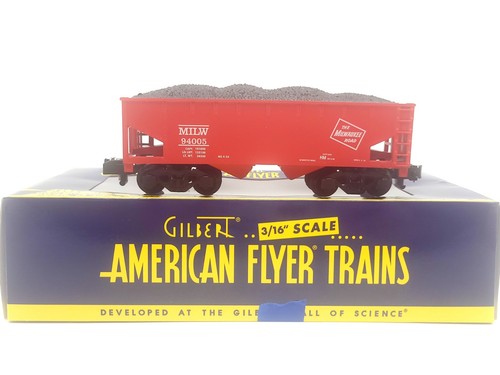 Tolva de dos bahías Milwaukee Road calibre S Lionel American Flyer 2119281 nueva en caja | Condition: Used