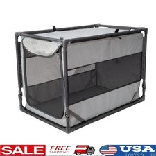 Portable Folding Dog Kennel Lightweight Durable Tool-less Setup Travel Tent New