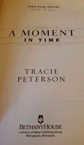 A Moment in Time By Tracie Peterson Paperback - Picture 4 of 5