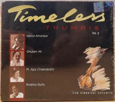 Timeless Thumris Vol.2 Indian Claccial Vocal CD,Kishori Amonar, Shobha Gurtu Etc