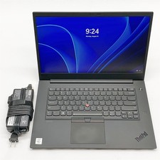 Lenovo X1 Extreme Laptop i7 10850H 2.70GHZ 15.6" UHD 32GB 512GB GTX1650 Win 11